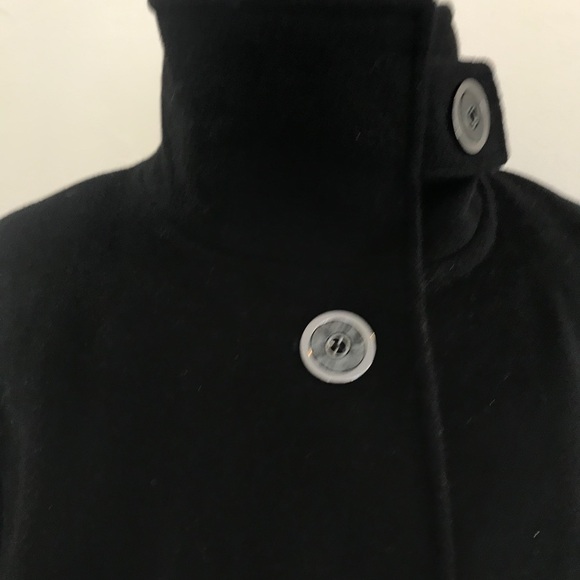 Black Wool Coat - Picture 2 of 13